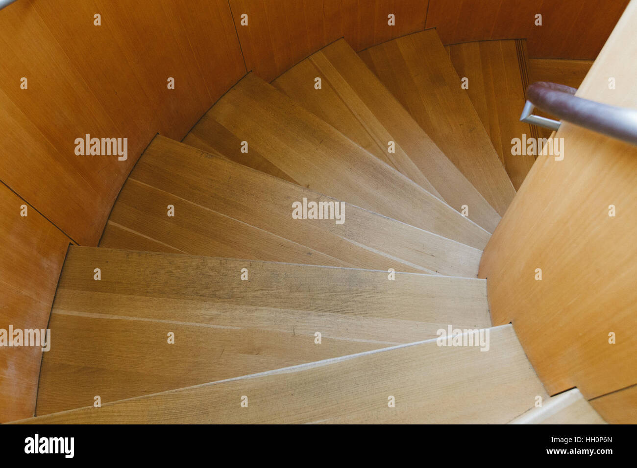 stair case steps looking down Stock Photo Alamy