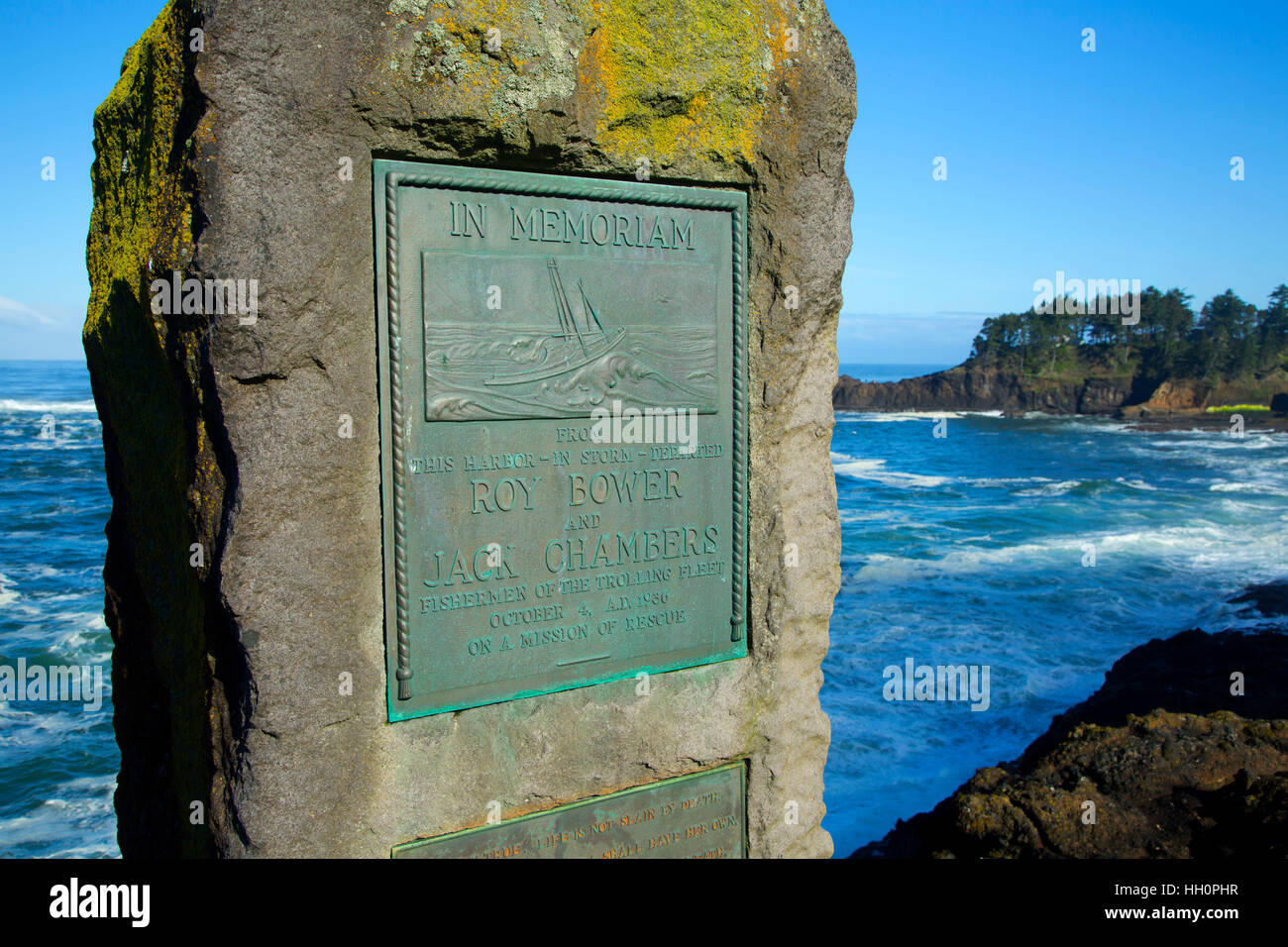 BowerChambers Memorial, Depoe Bay, Pacific Coast Scenic Byway, Oregon
