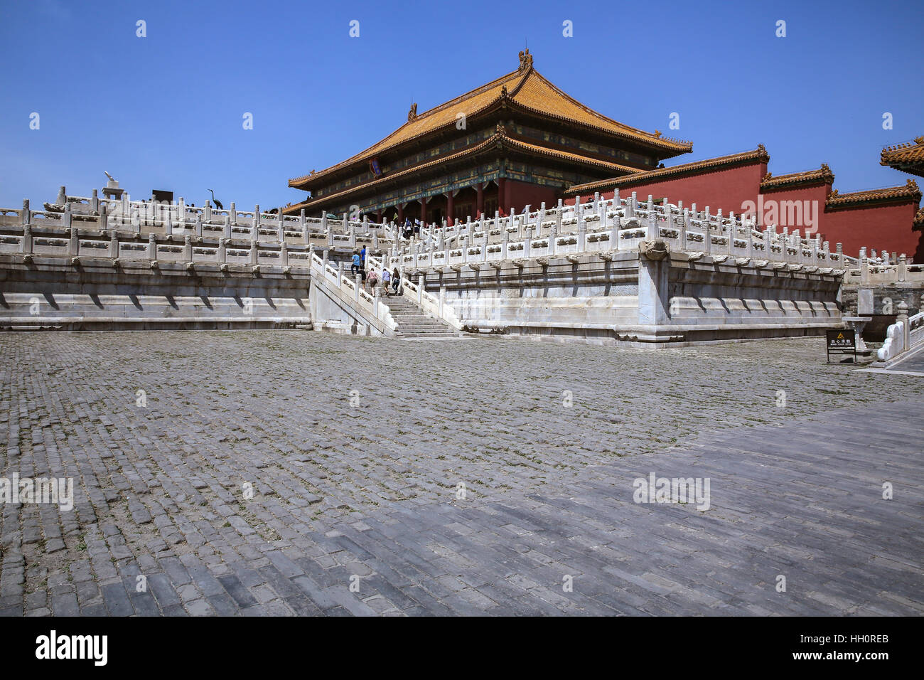 The Forbidden City in Beijing China Stock Photo