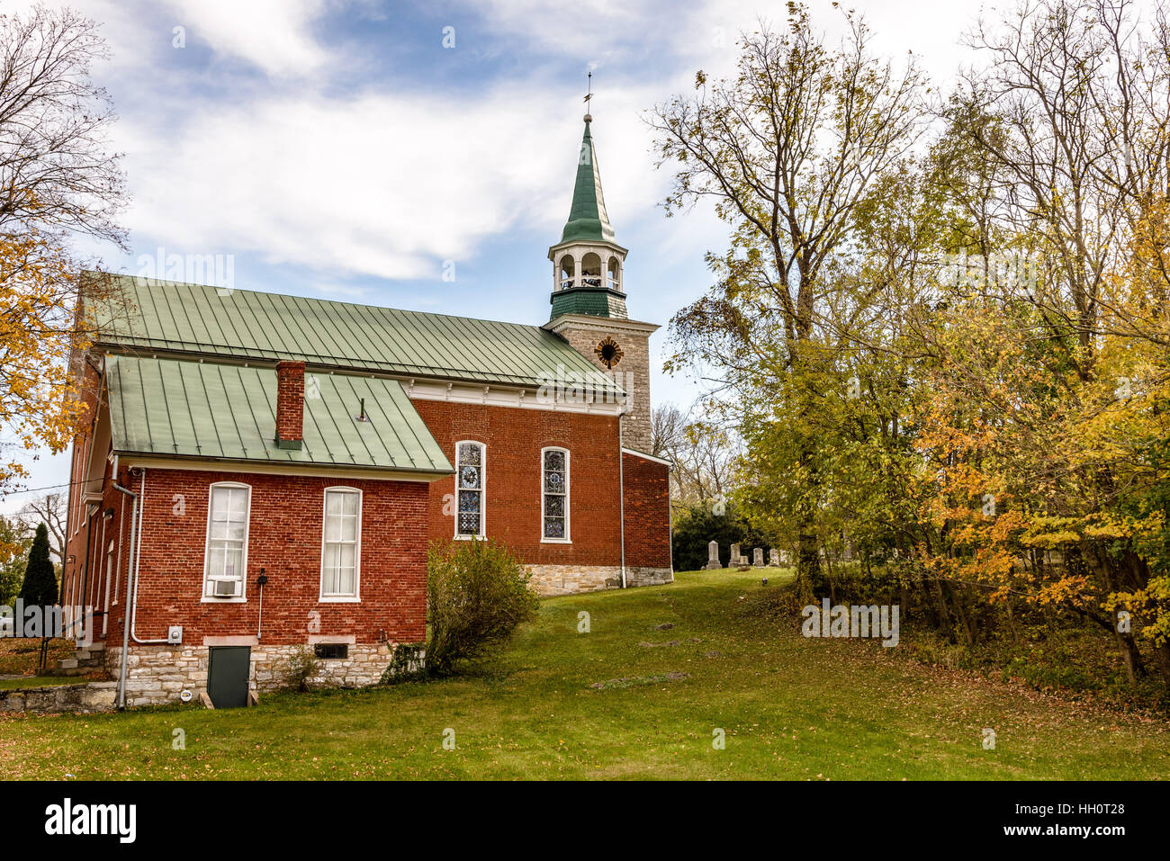 Christ Reformed Church, 304 East German Street, Shepherdstown, WV Stock
