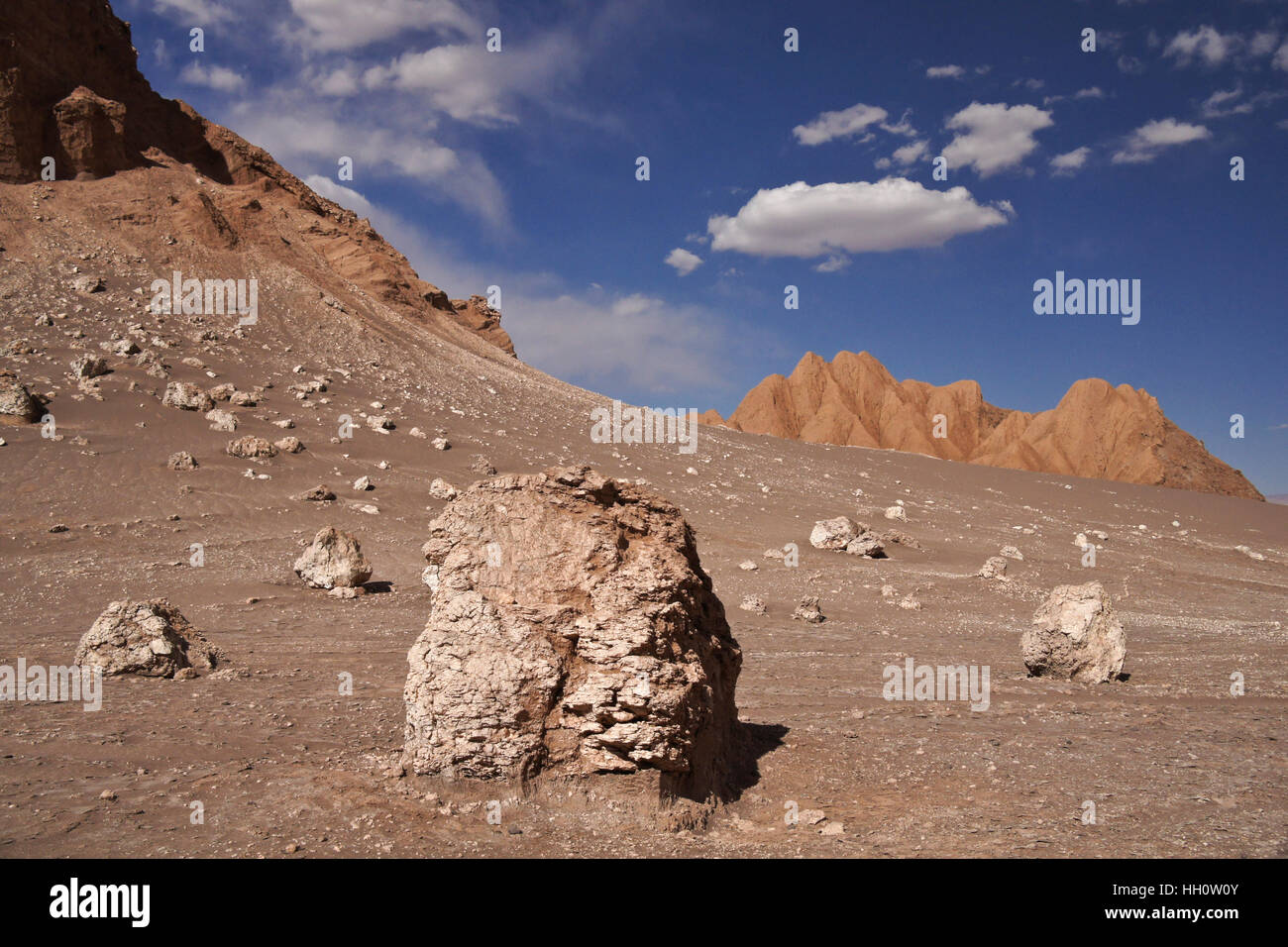 The geology of Valle de la Luna (Moon Valley), Atacama Desert, Norte