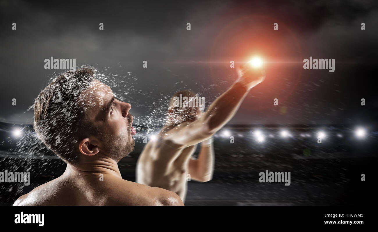 Professional boxers hi-res stock photography and images - Alamy