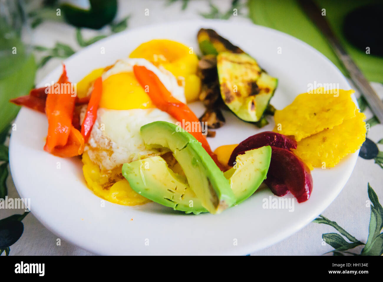 Typical Ecuadorian potato cakes called llapingachos with delicious