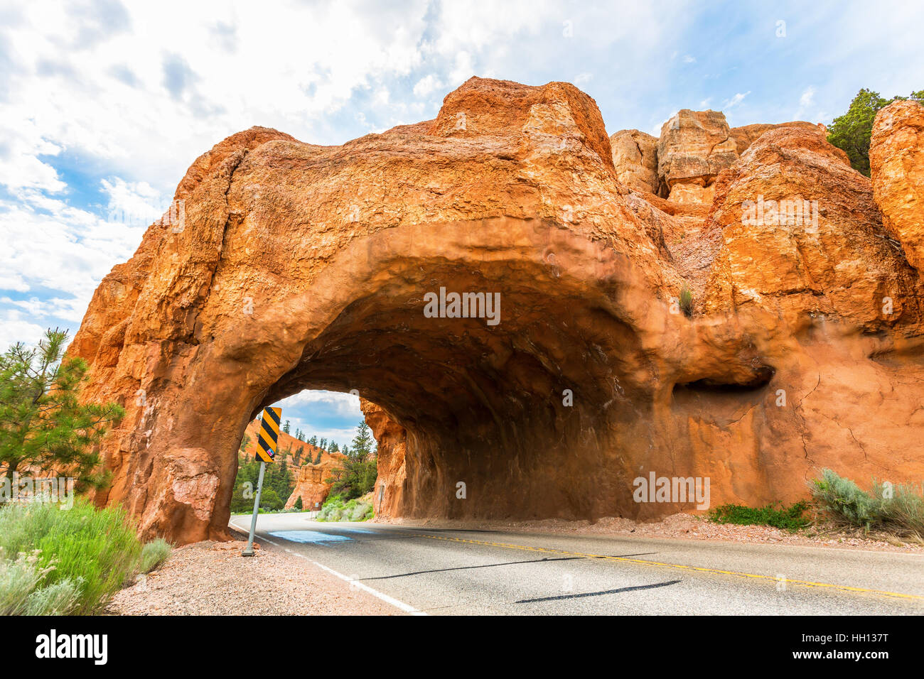 Opening in the rocks Stock Photo - Alamy