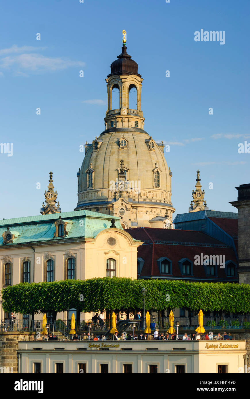 Dresden: Frauenkirche (Church of Our Lady), , Sachsen, Saxony, Germany Stock Photo
