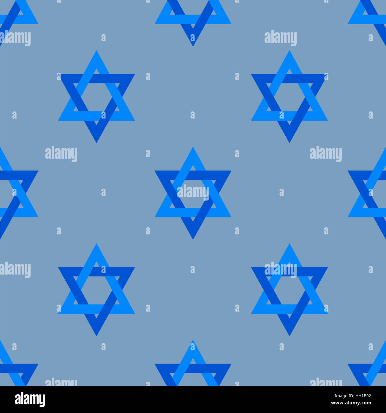 Stars of David Isolated Seamless Pattern Stock Photo - Alamy
