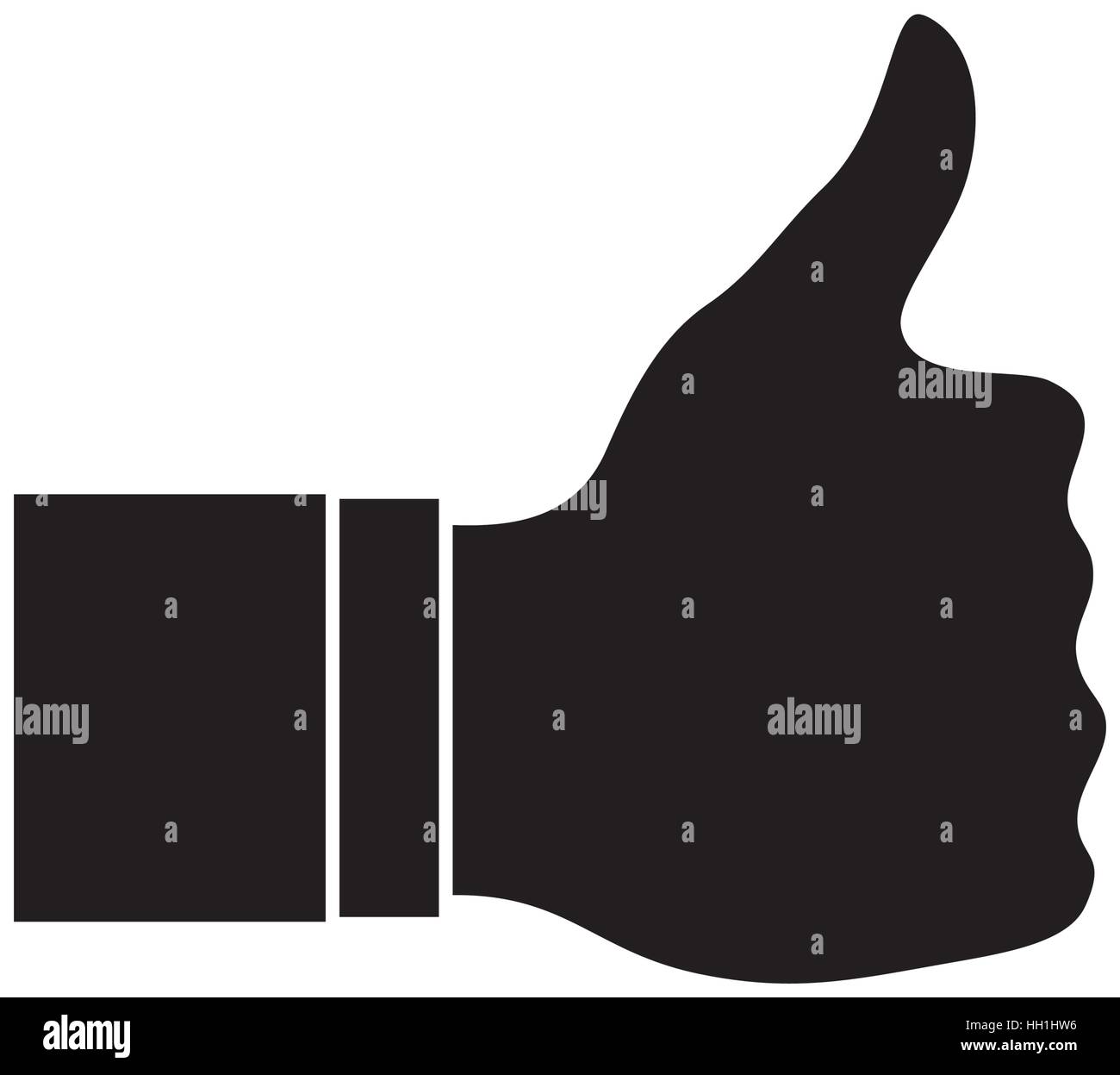 hand like thumb up icon vector illustration graphic design Stock Vector ...