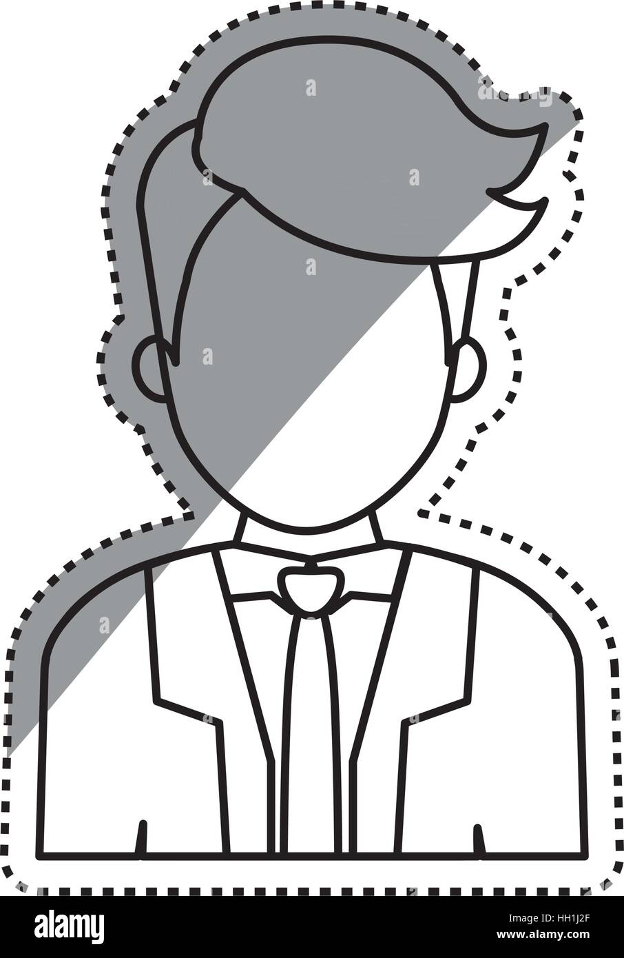 Businessman executive profile icon vector illustration graphic design ...
