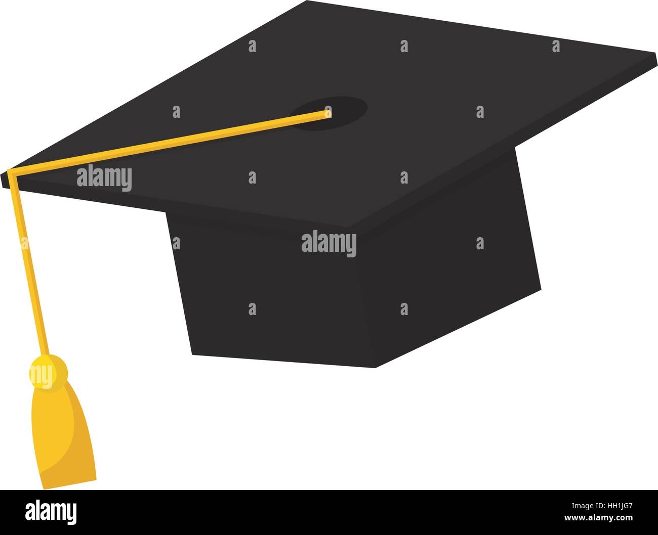 Graduation hat isolated icon vector illustration graphic design Stock ...