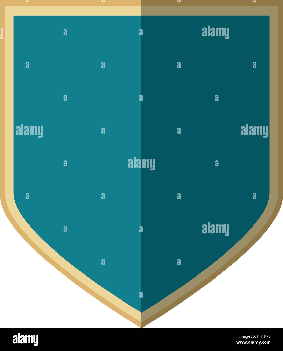 silver shield protection badge shadow Stock Vector Image & Art Alamy