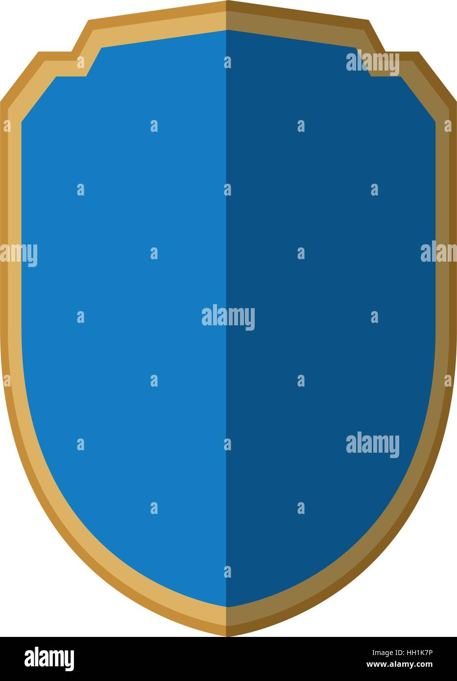 blue security shield protection shadow graphic Stock Vector Image & Art ...