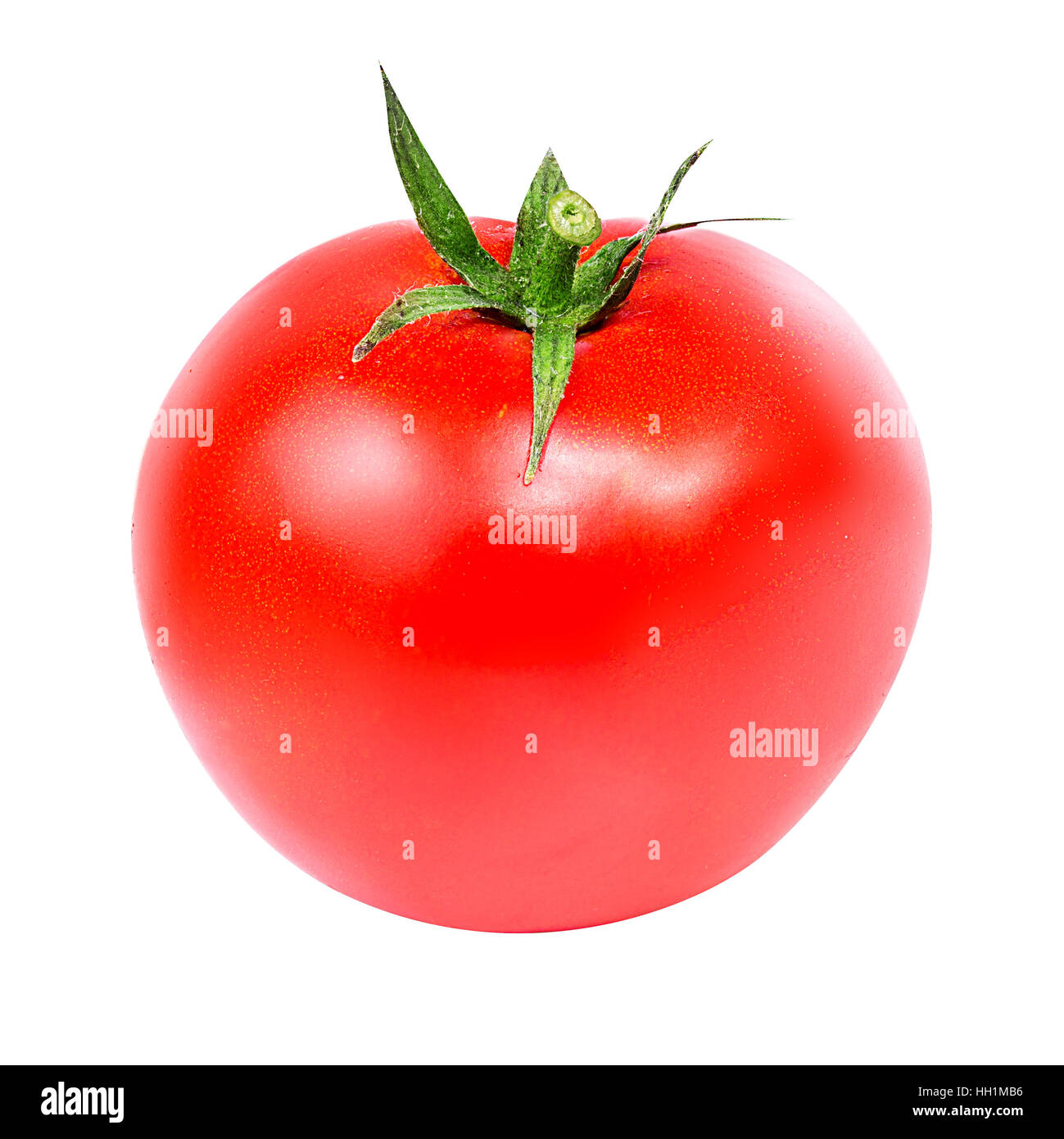 Tomato isolated on white background Stock Photo