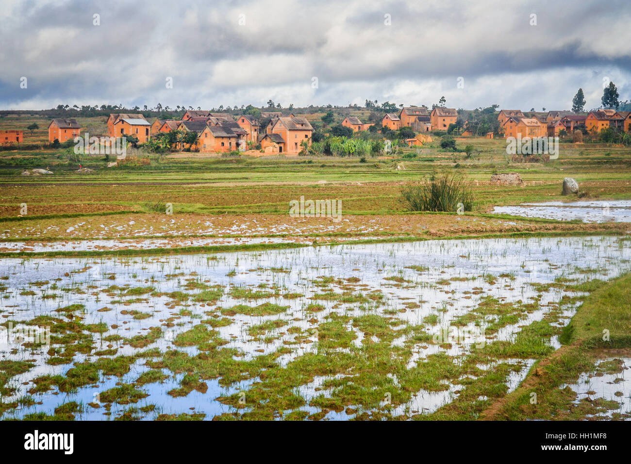 Madagascar Cities Rural Small traditional malagasy village hi-res stock photography and images ...