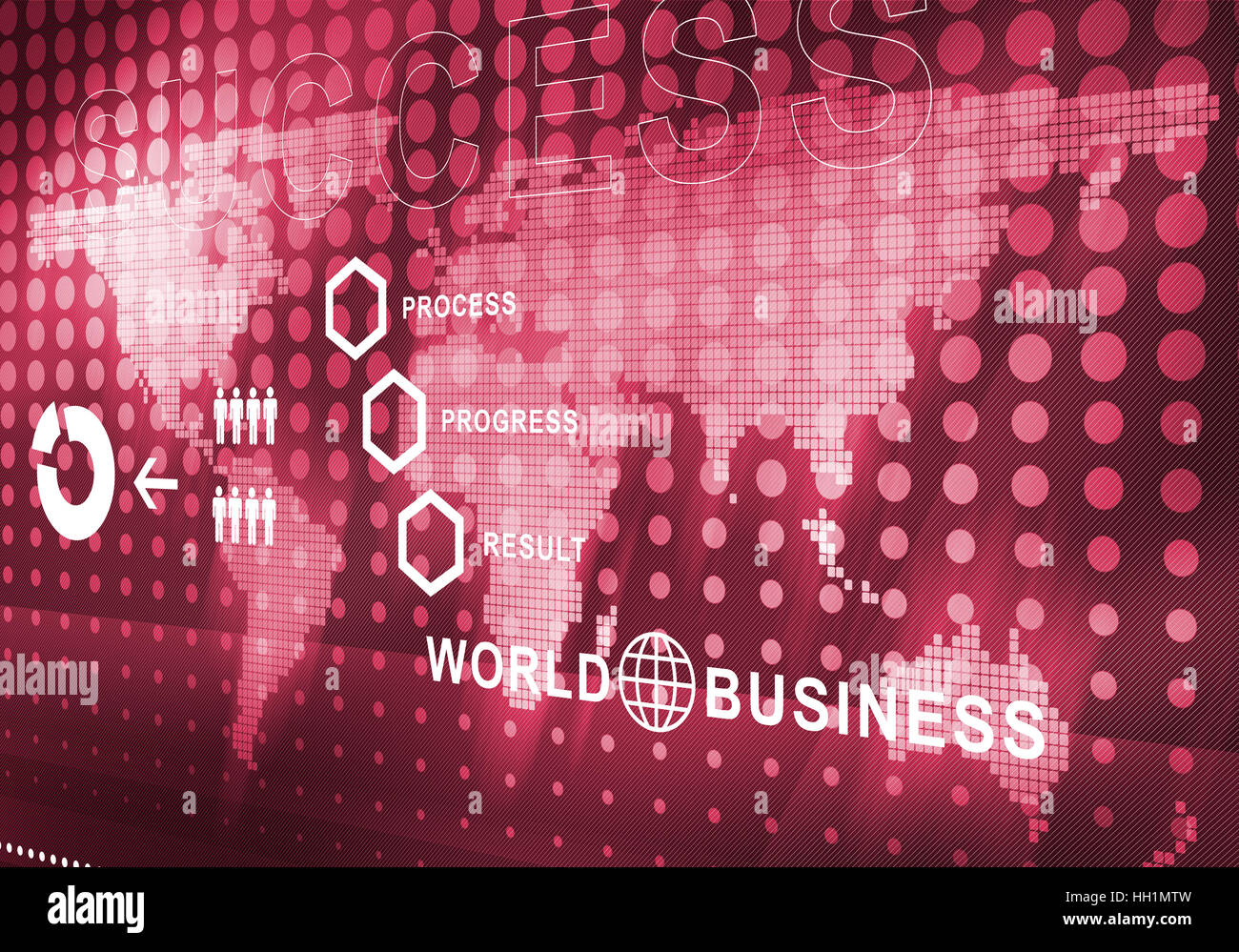abstract business digital background Stock Photo