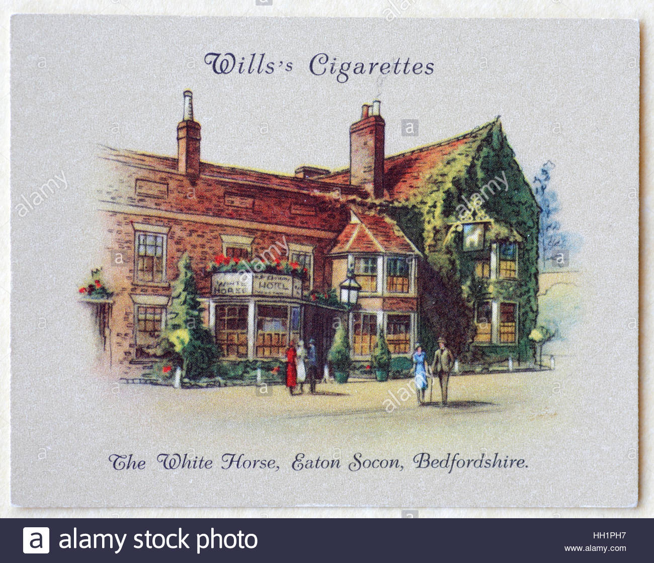 The White Horse, Eaton Socon, Befordshire circa early 1930s Stock Photo