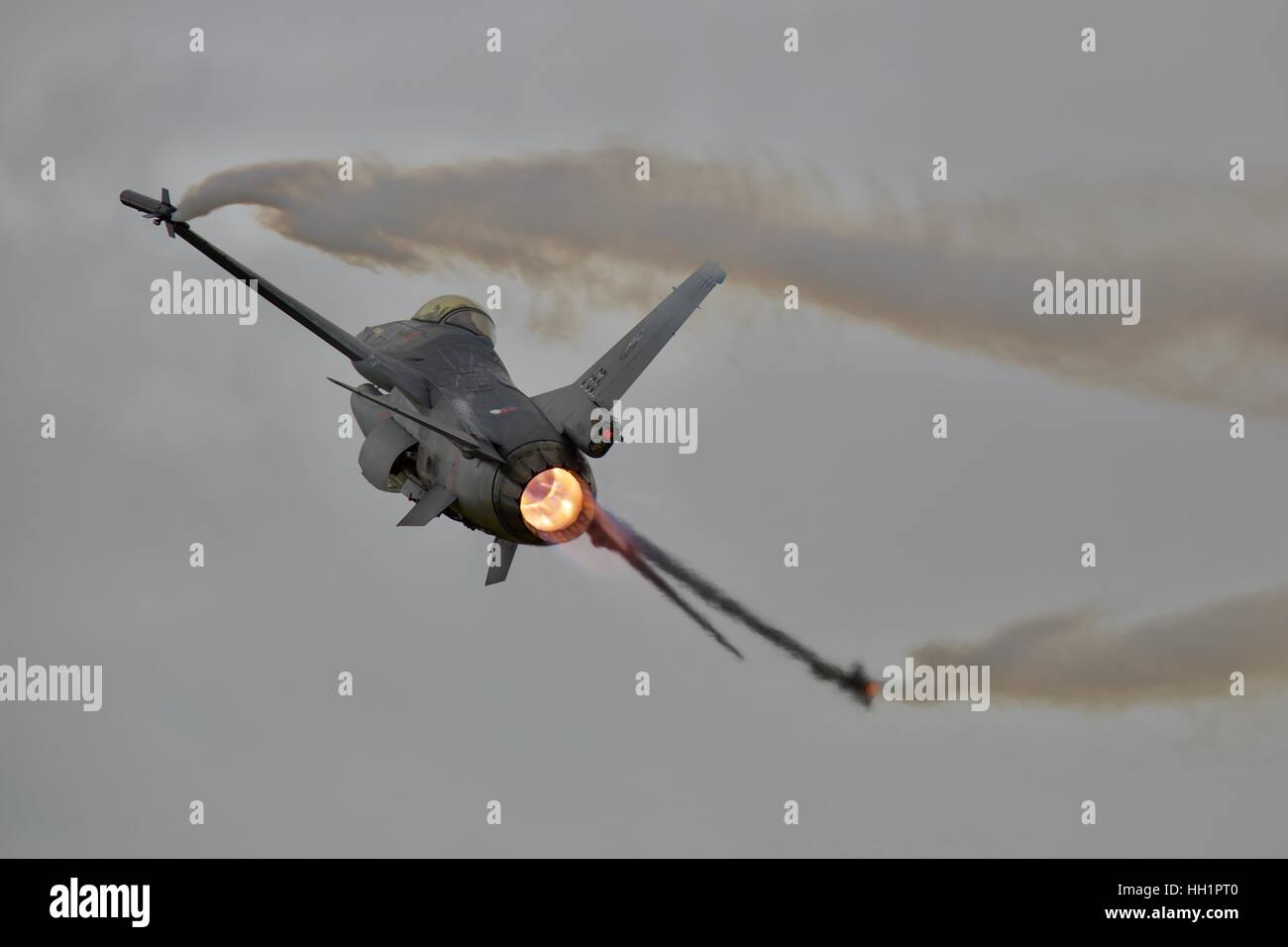 Royal Netherlands Air Force F-16AM Fighting Falcon Stock Photo