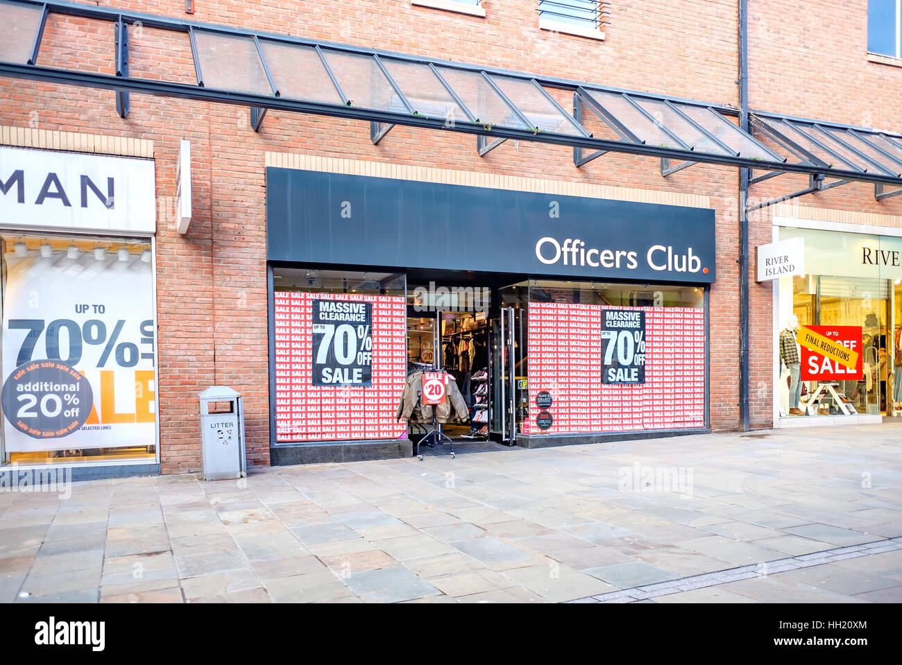 Officers Club Barrow in  Furness Stock Photo