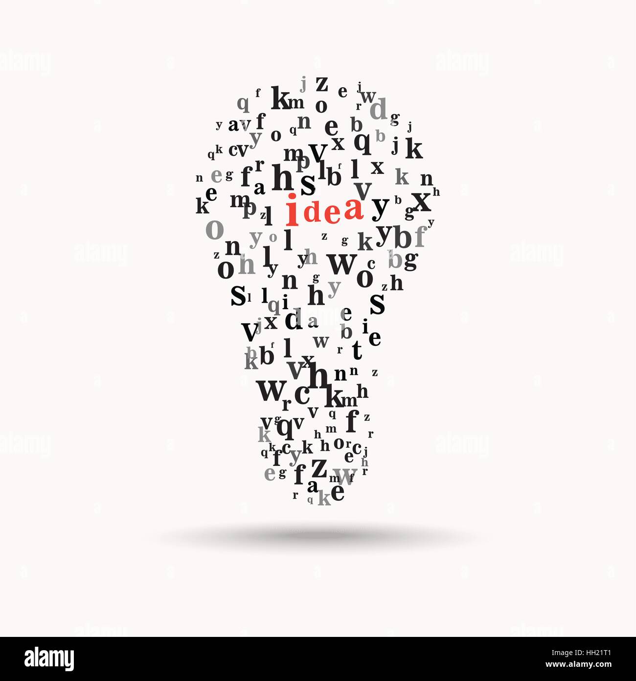 Light bulb vector icon Stock Vector Image & Art - Alamy