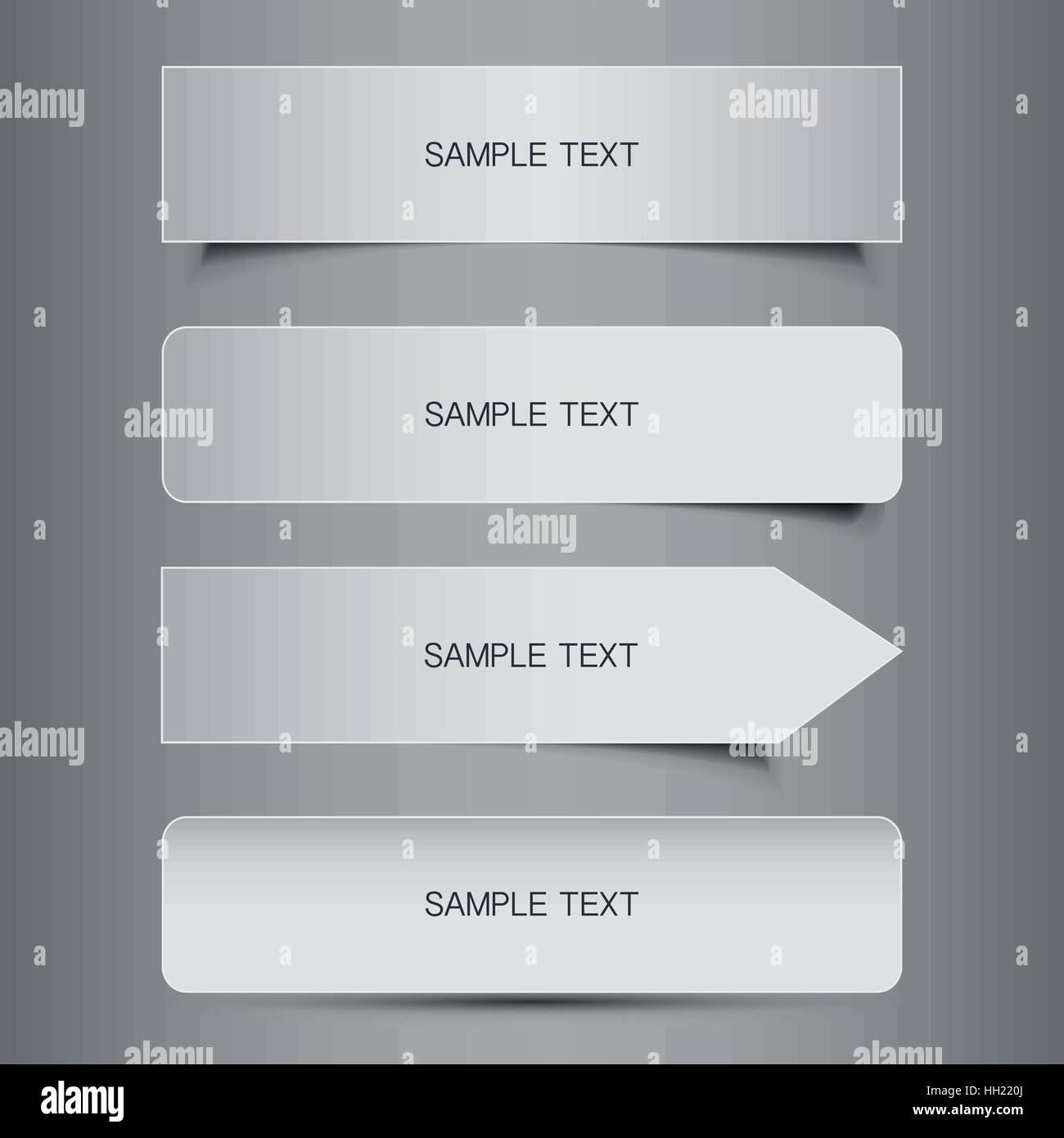 Blank Banner Designs Stock Vector Image & Art Alamy