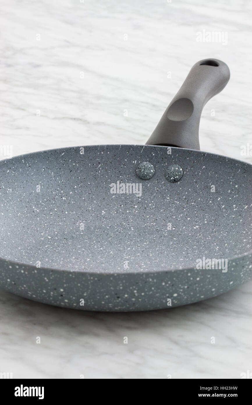usefull nonstick fry pan perfect for your most delicious recipes Stock Photo