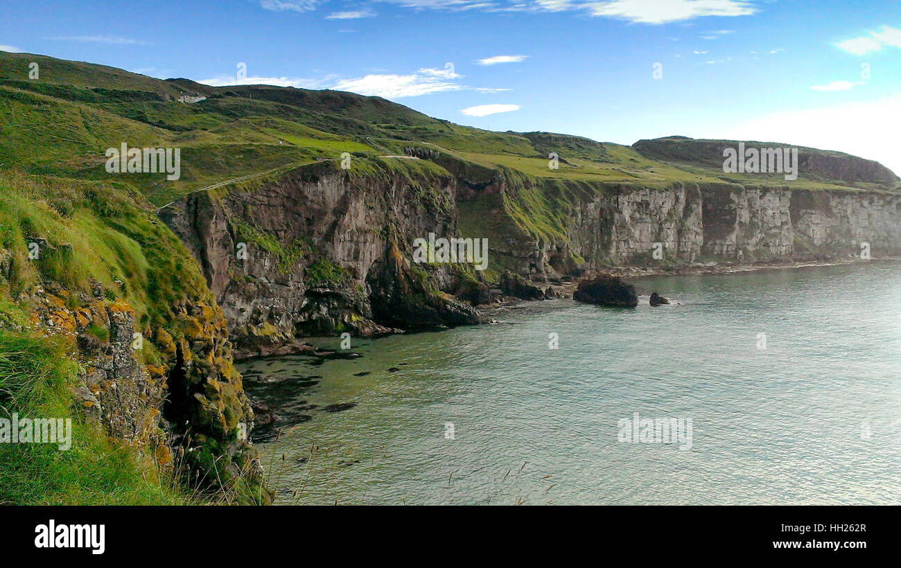 Coast Of Northern Ireland Stock Photo