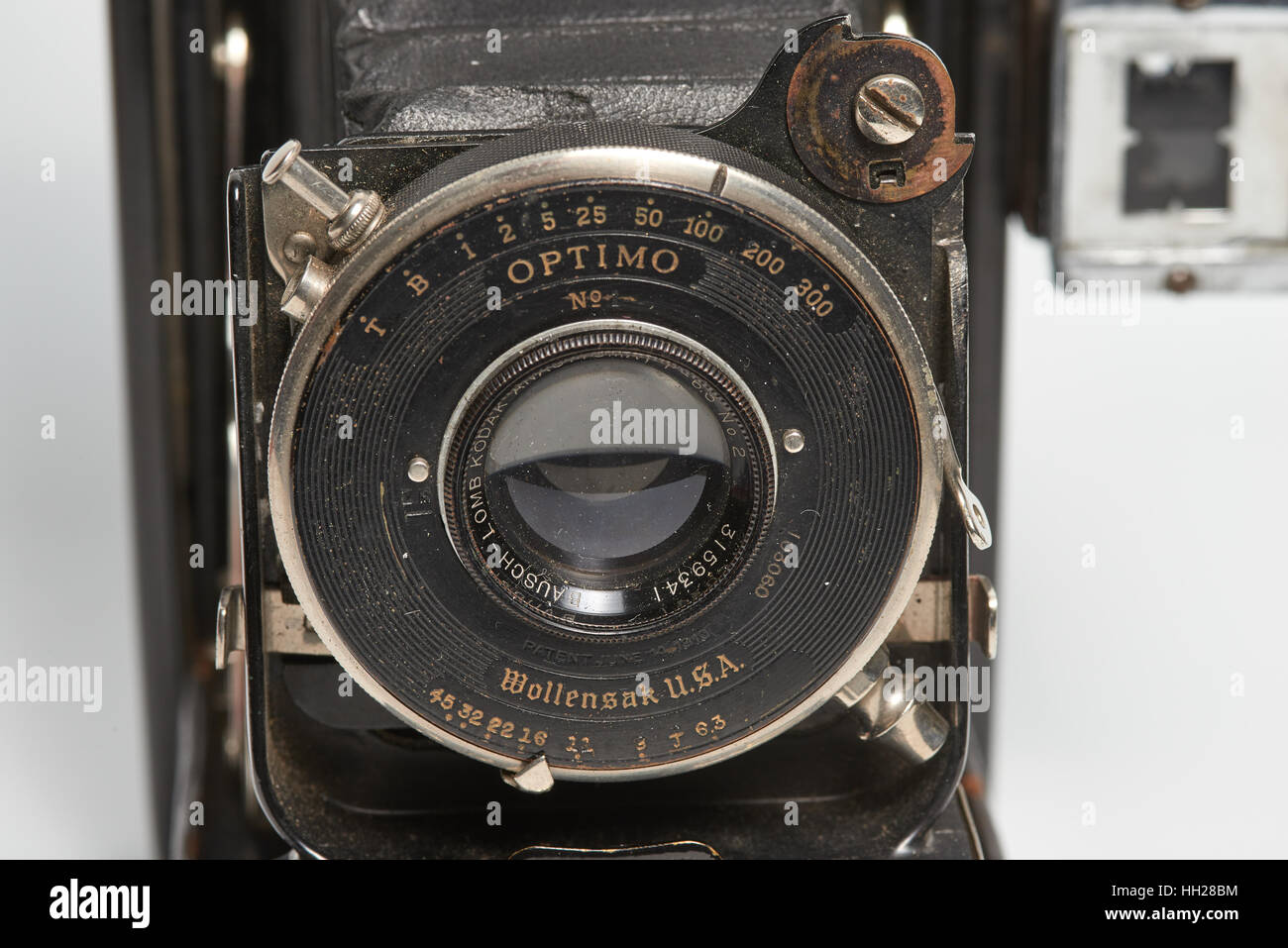 Kodak 1A Autographyc Special Folding Pocket analog film camera Stock Photo