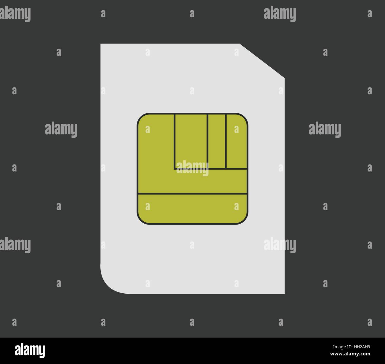 Icon sim card Stock Vector Image & Art - Alamy