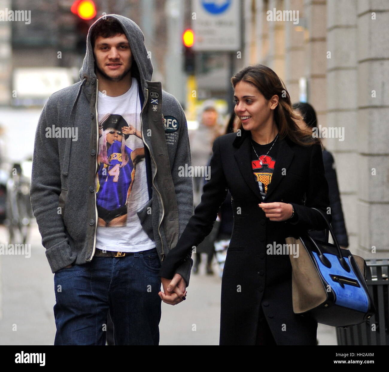 Italian professional basketball player Alessandro Gentile out and about in  Milan with his girlfriend Isabelle Cutrim Featuring: Alessandro Gentile, Isabelle  Cutrim Where: Milan, Italy When: 15 Dec 2016 Credit: IPAWENN.com **Only  available