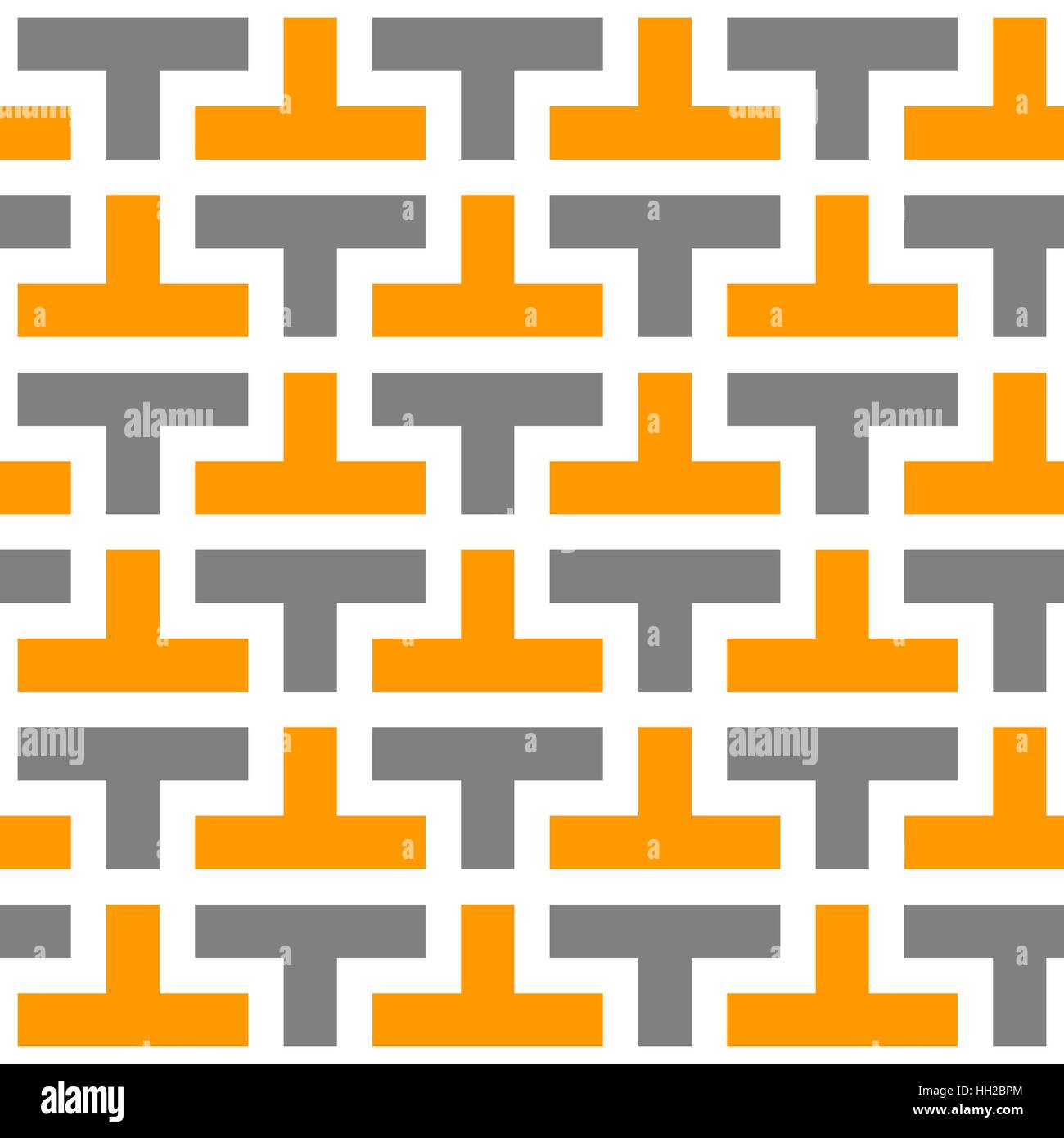 Short letter T tile pattern - seamless editable repeating vector ...