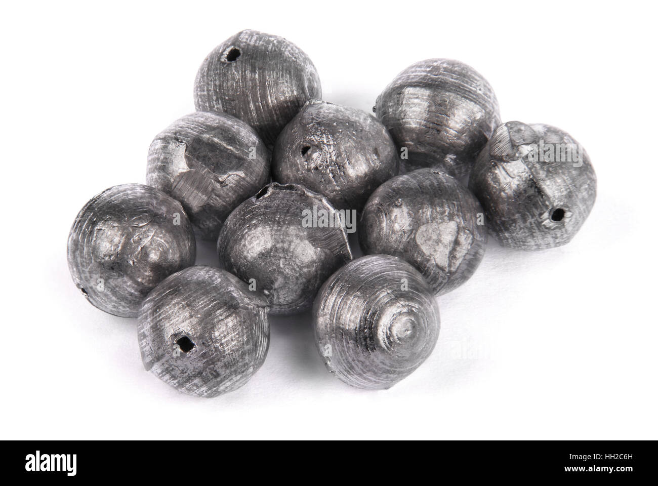 Lead fishing sinkers hi-res stock photography and images - Alamy