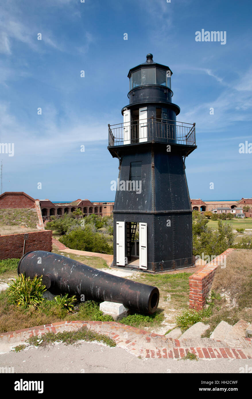 Dry Tortugas National Park , Garden Key Lighthouse , Bastion