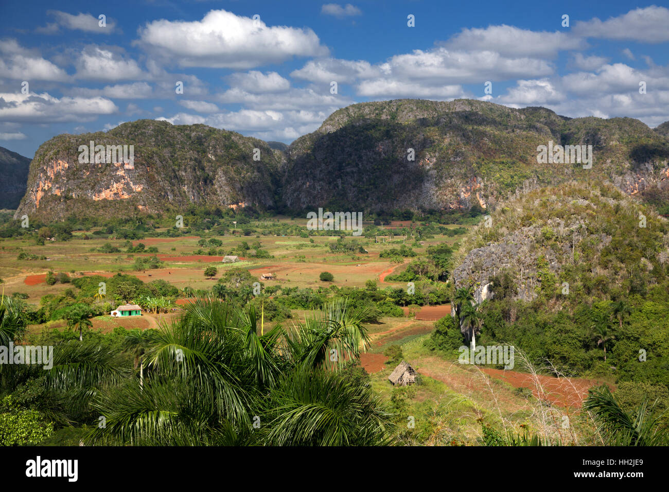 Region of Pinar Del Rio and Vinales, Cuba Stock Photo