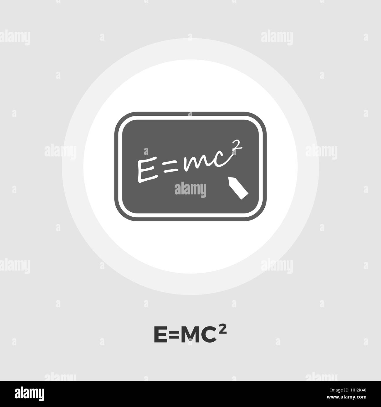 Physics icon vector. Flat icon isolated on the white background ...
