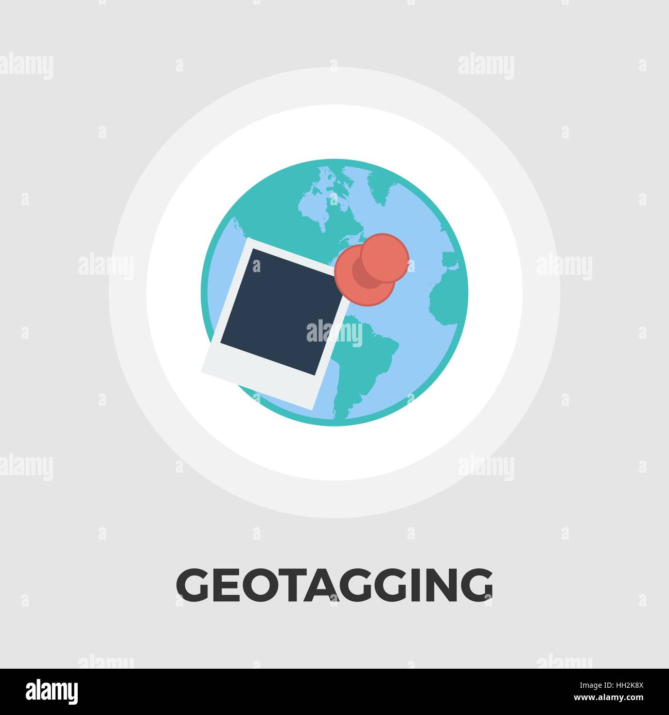 Geotagging background Stock Vector Images - Alamy
