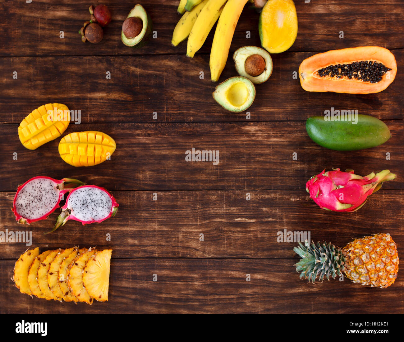 Fresh tropical fruit hi-res stock photography and images - Alamy