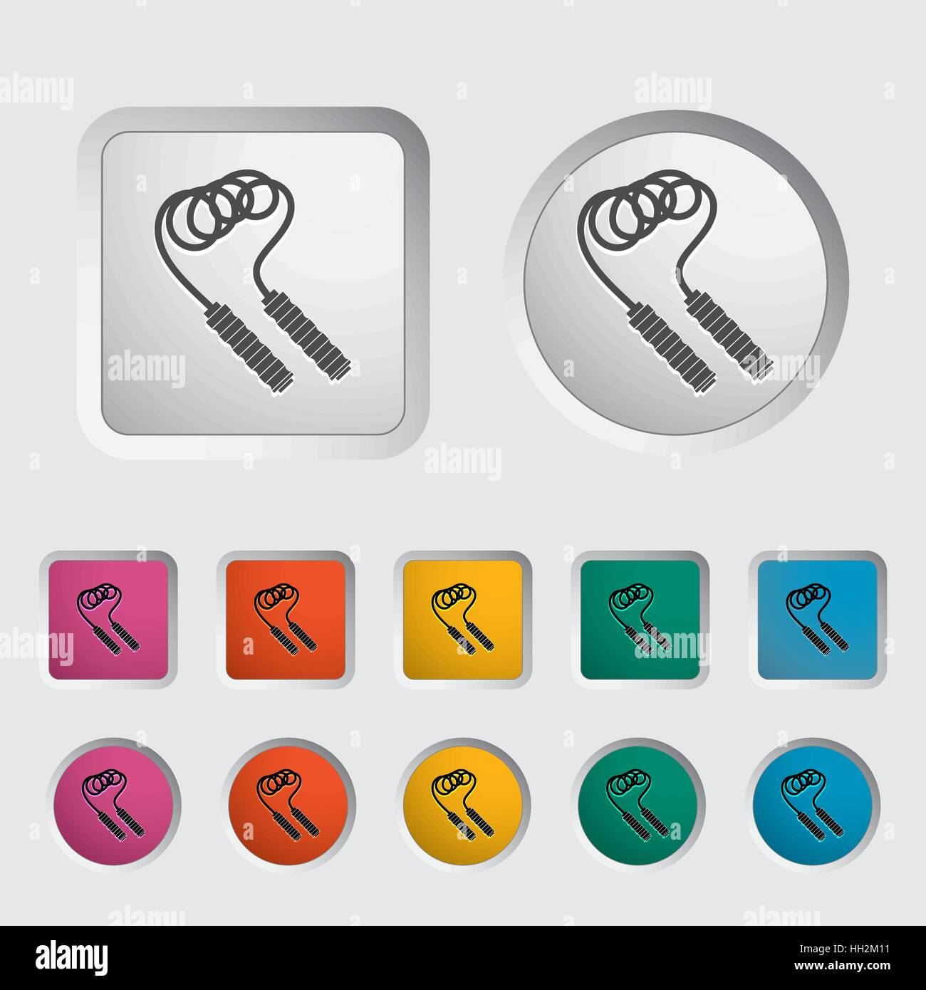 Skipping rope vector hi-res stock photography and images - Alamy