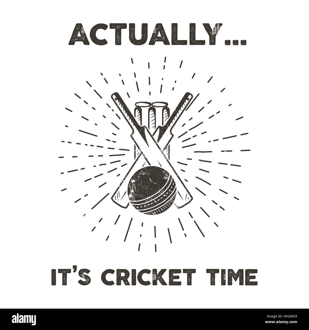 Retro cricket club emblem design. Cricketing logo icon design. Crickets