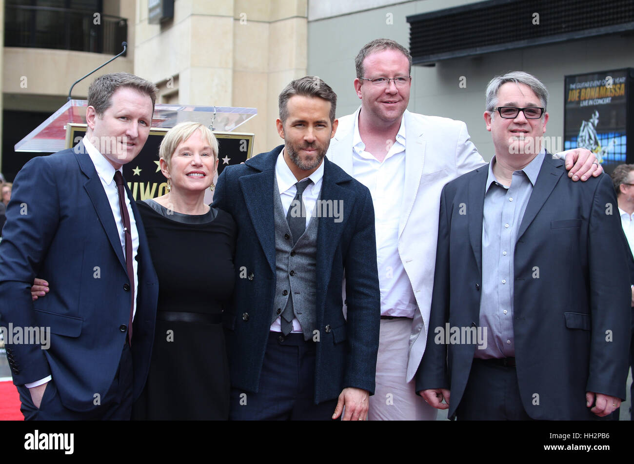 Ryan Reynolds Honored With Star On The Hollywood Walk Of Fame Featuring