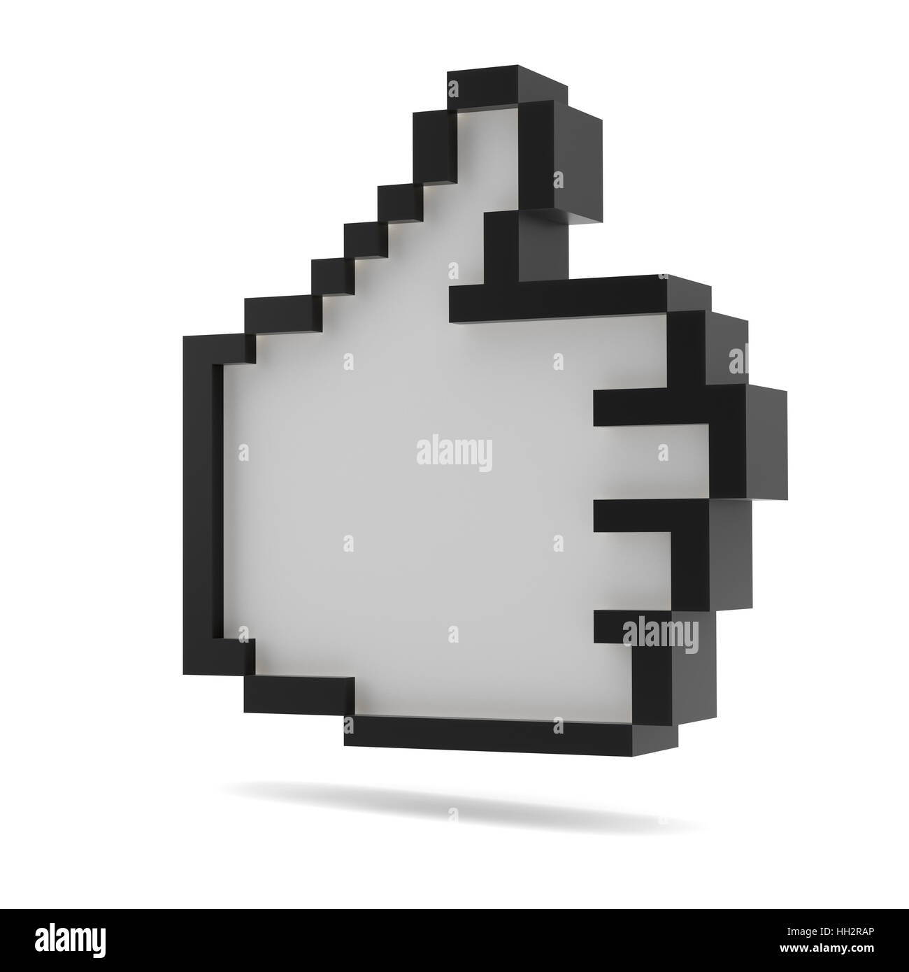 Pixelated style Cut Out Stock Images & Pictures - Alamy