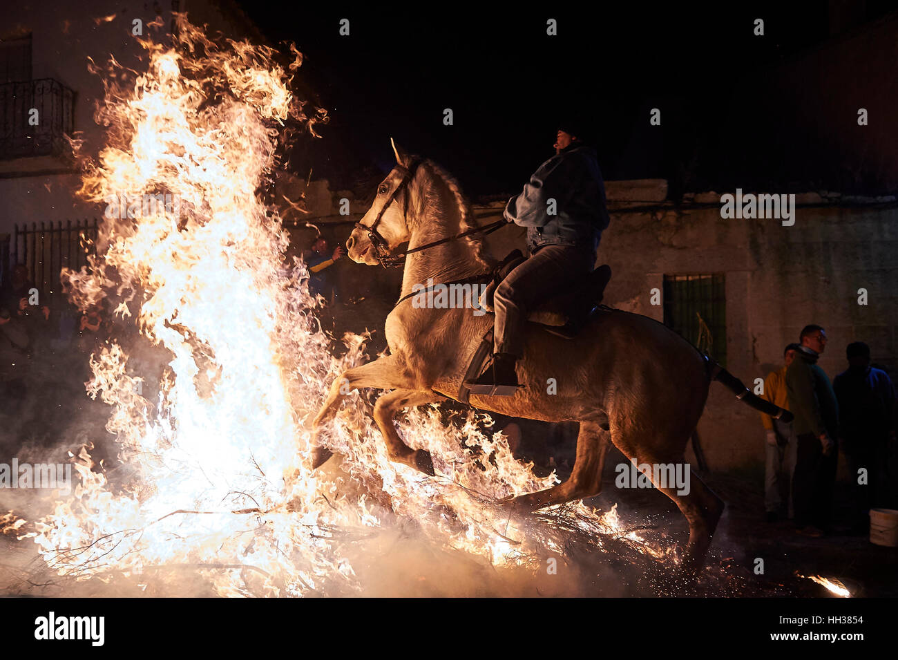 Luminarias san bartolome de pinares hires stock photography and images