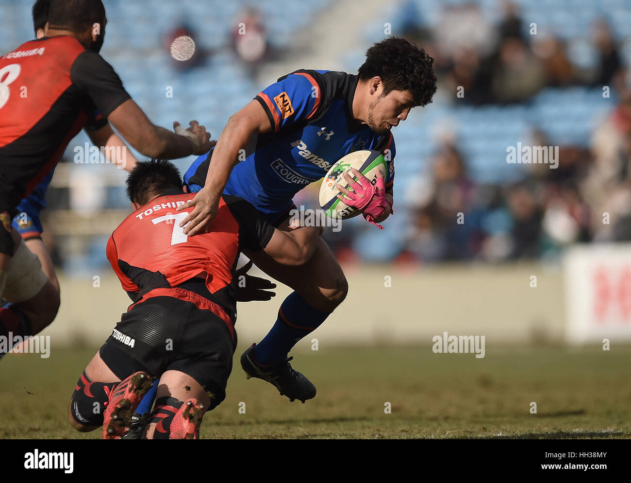 Toho Rugby Tokyo, Japan. 14th Jan, 2017. Shota Horie () Rugby : Japan Rugby Top ...