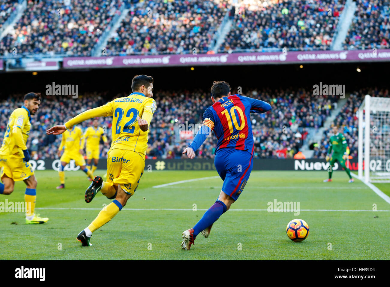 Lionel Messi (Barcelona), JANUARY 14 2017 - Football/Soccer : Spanish