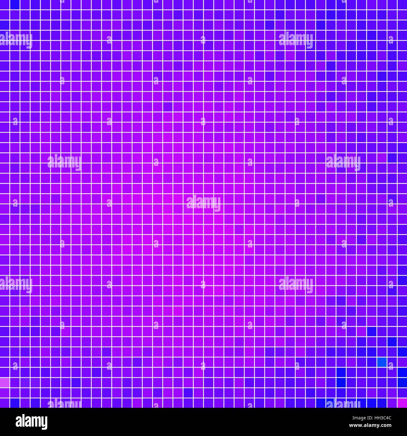 abstract vector square pixel mosaic background - purple and violet ...