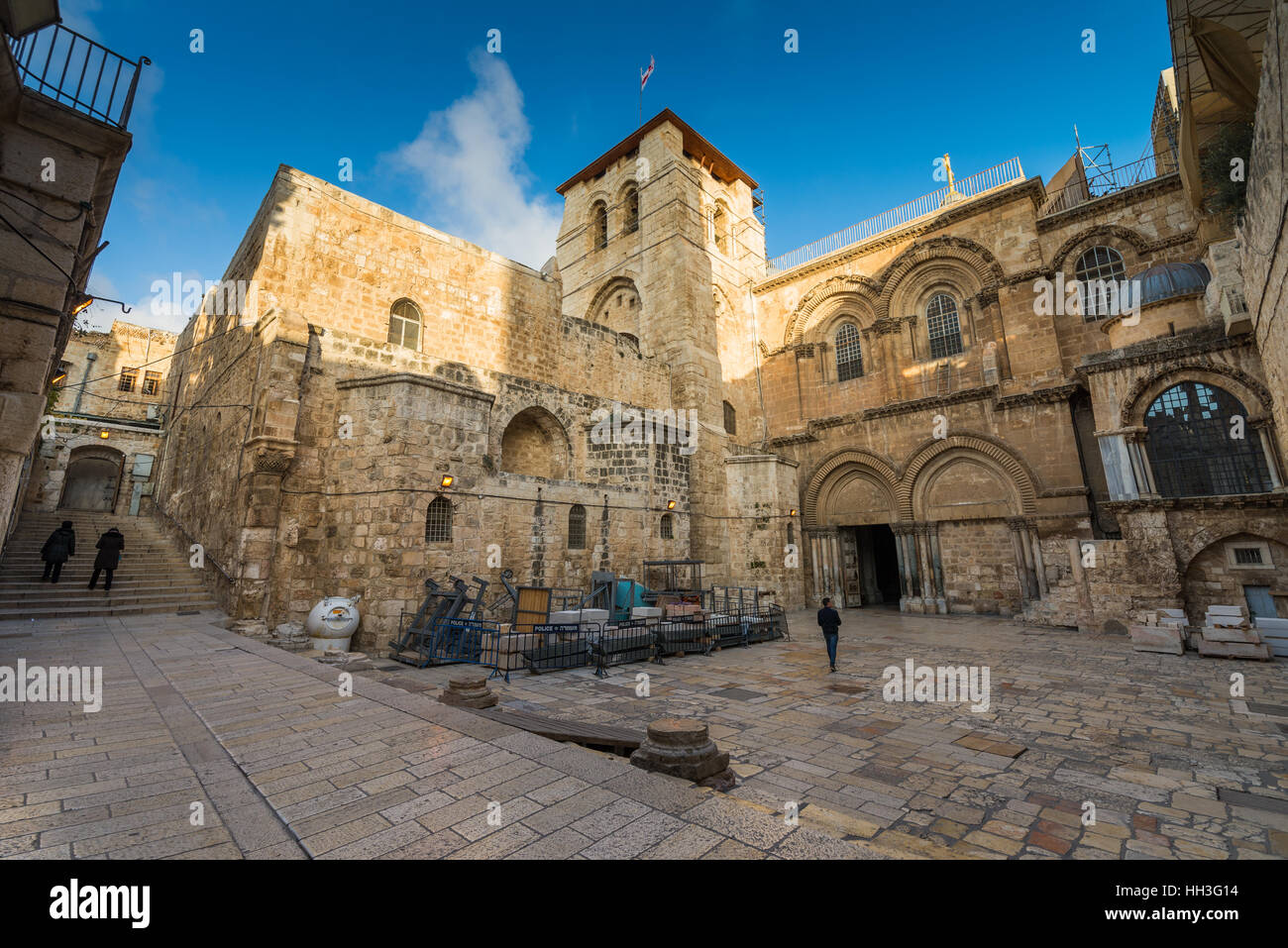 Israeli Church Church Of The Holy Sepulchre, Jerusalem, Israel, Middle East Stock ...