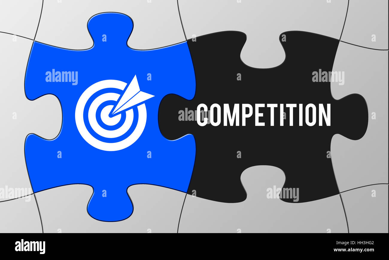 Achievement Success Goals Target Jigsaw Puzzle Concept Stock Photo Alamy