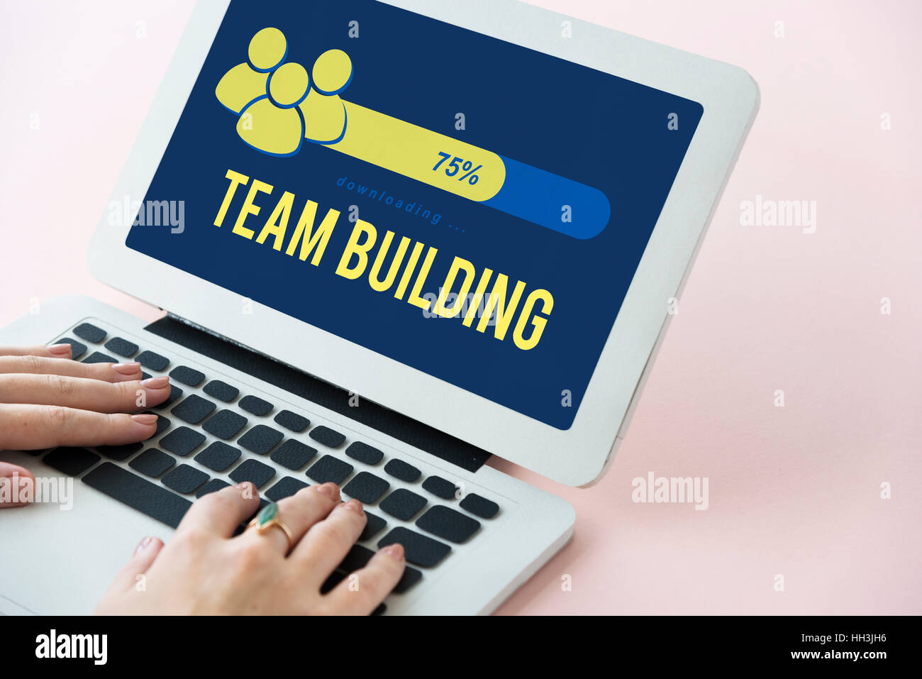 Partnership Team Cooperation Collaboration Concept Stock Photo