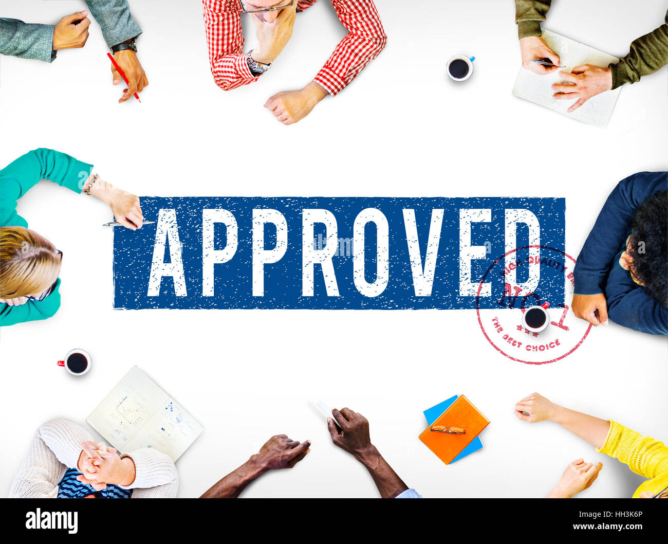 Business Team Meeting Brainstorming Planning Concept Stock Photo - Alamy