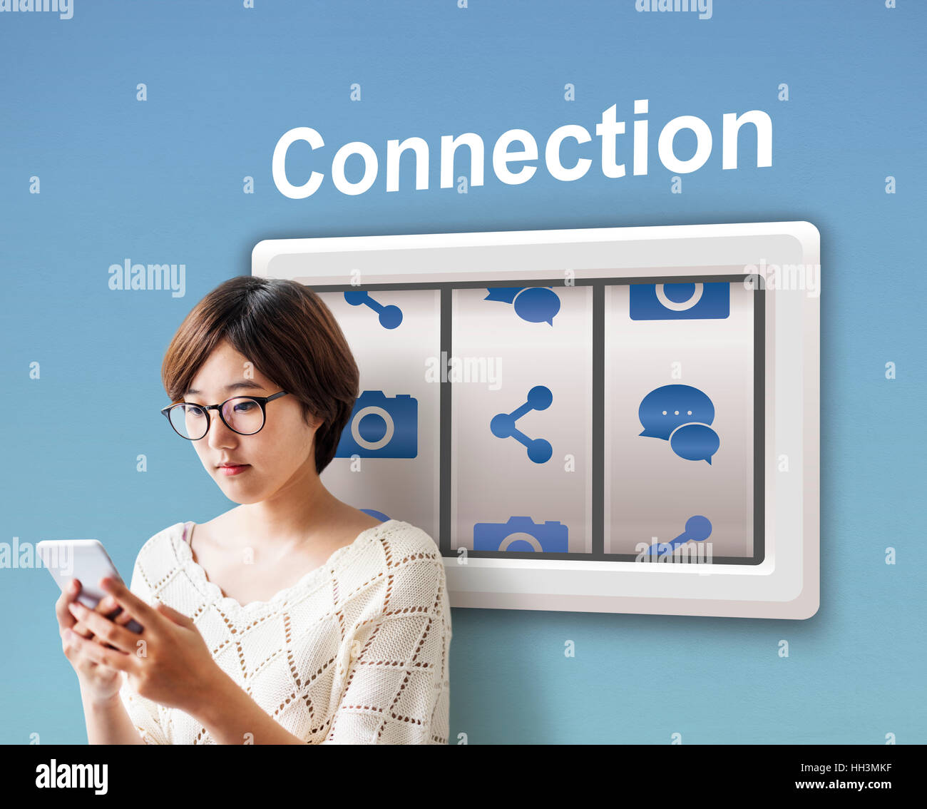 Technology Networking Multimedia Internet Concept Stock Photo - Alamy