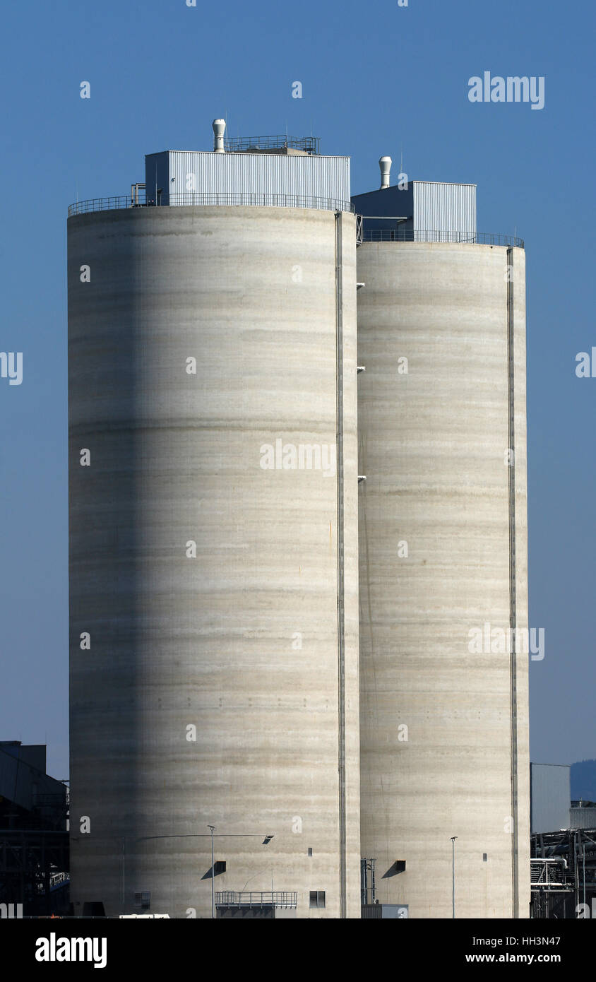 Kraftwerk Großkraftwerk Industriegebäude Stock Photo