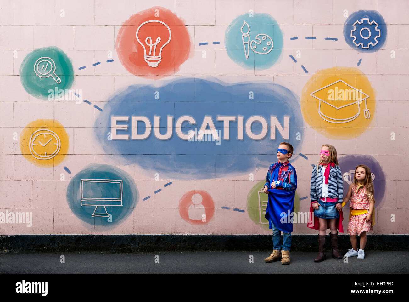 Education Learning Study Knowledge Concept Stock Photo - Alamy